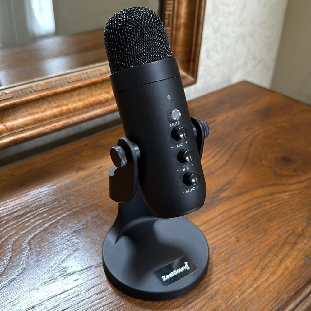 ZealSound Microphone K66 Professional Studio-Surround sound Stereo-48kHz quality